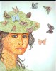 A.Gudauskis Moteris ir drugeliai 2006 60x50